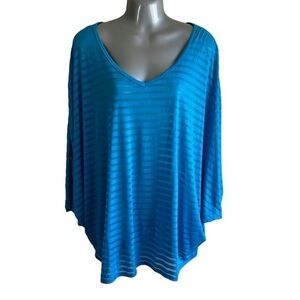 Lane Bryant Delicate Striped Blouse • NWT • Size: 2X (18/20)